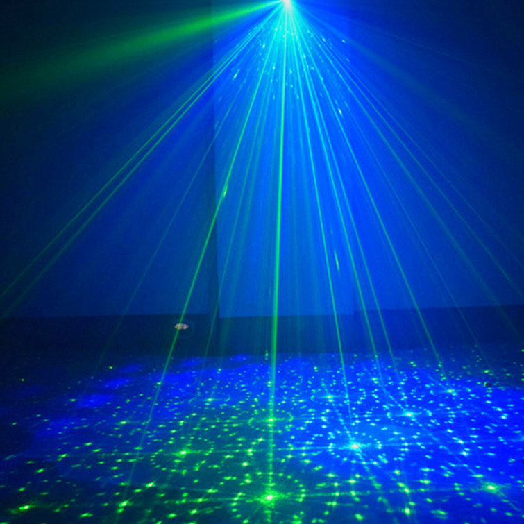 DENYO 2 In 1 LED RGB Stage Light Disco DJ Party Laser Projector